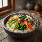 봄동비빔밥 이미지